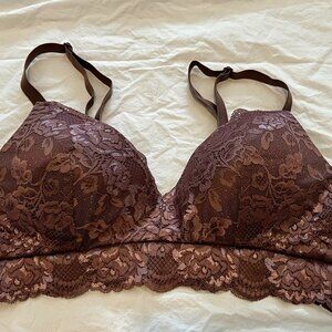 Kindred Bravely Lace Minimalist Nursing & Maternity Bra (Size L)